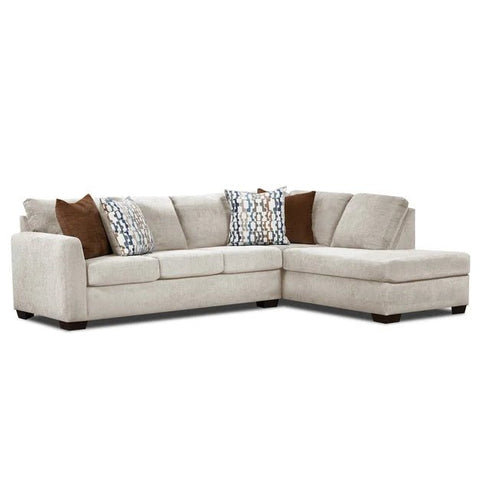 Franz Parchment Sectional - WCC Furniture & Mattress Center Lafayette & Lake Charles