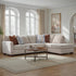 Franz Parchment Sectional - WCC Furniture & Mattress Center Lafayette & Lake Charles