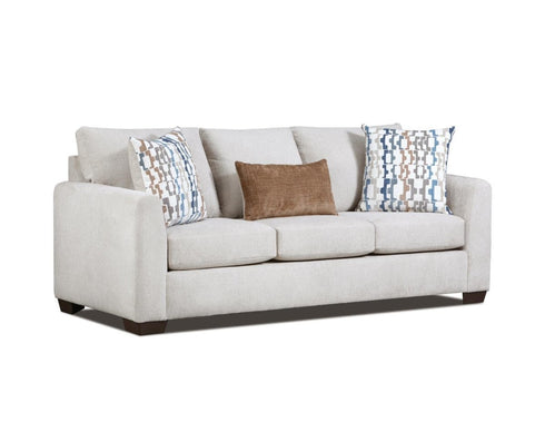 Franz Parchment Sofa - WCC Furniture & Mattress Center Lafayette & Lake Charles