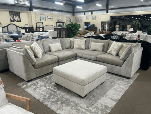 Fritz Luscious Doe Sectional - WCC Furniture & Mattress Center Lafayette & Lake Charles