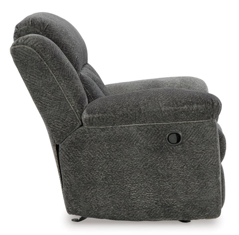 Frohn Graphite Rocker Recliner - WCC Furniture & Mattress Center Lafayette & Lake Charles