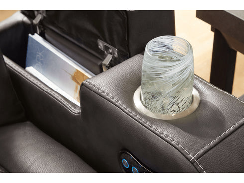 Fyne - Dyme Shadow Power Recliner - WCC Furniture & Mattress Center Lafayette & Lake Charles