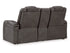 Fyne - Dyme Shadow Power Reclining Loveseat - WCC Furniture & Mattress Center Lafayette & Lake Charles