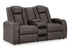 Fyne - Dyme Shadow Power Reclining Loveseat - WCC Furniture & Mattress Center Lafayette & Lake Charles