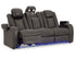 Fyne - Dyme Shadow Power Reclining Sofa - WCC Furniture & Mattress Center Lafayette & Lake Charles