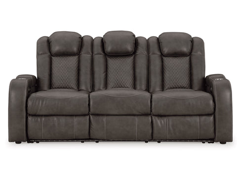 Fyne - Dyme Shadow Power Reclining Sofa - WCC Furniture & Mattress Center Lafayette & Lake Charles