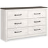 Gerridan White Dresser - WCC Furniture & Mattress Center Lafayette & Lake Charles