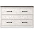 Gerridan White Dresser - WCC Furniture & Mattress Center Lafayette & Lake Charles