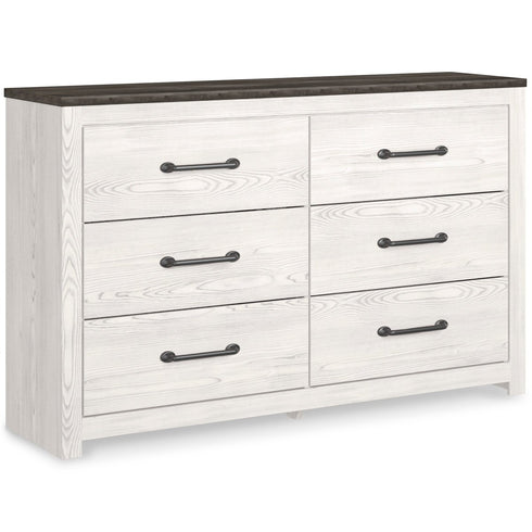 Gerridan White Dresser & Mirror - WCC Furniture & Mattress Center Lafayette & Lake Charles