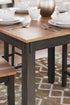 Gesthaven Brown/Natural 5 Piece Counter Height Dining Set - WCC Furniture & Mattress Center Lafayette & Lake Charles