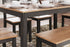 Gesthaven Brown/Natural 6 Piece Dining Set - WCC Furniture & Mattress Center Lafayette & Lake Charles