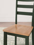 Gesthaven Green/Natural 5 Piece Counter Height Dining Set - WCC Furniture & Mattress Center Lafayette & Lake Charles