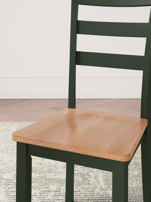 Gesthaven Green/Natural 6 Piece Dining Set - WCC Furniture & Mattress Center Lafayette & Lake Charles