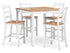 Gesthaven White/Natural 5 Piece Counter Height Dining Set - WCC Furniture & Mattress Center Lafayette & Lake Charles