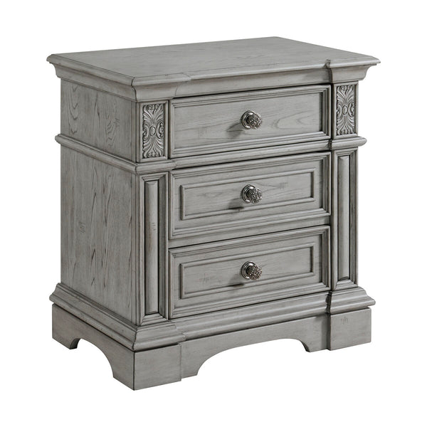 Glenmore Aged Grey Nightstand