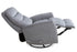 Gordon Capri Silver Manual Swivel Recliner - WCC Furniture & Mattress Center Lafayette & Lake Charles