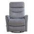 Gordon Capri Silver Manual Swivel Recliner - WCC Furniture & Mattress Center Lafayette & Lake Charles