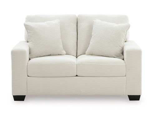 Greenbriar Ivory Loveseat - WCC Furniture & Mattress Center Lafayette & Lake Charles