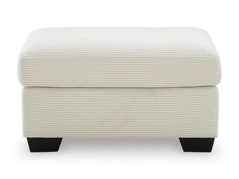 Greenbriar Ivory Ottoman - WCC Furniture & Mattress Center Lafayette & Lake Charles
