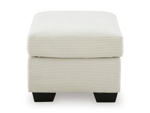 Greenbriar Ivory Ottoman - WCC Furniture & Mattress Center Lafayette & Lake Charles
