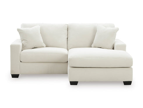 Greenbriar Ivory Sofa Chaise - WCC Furniture & Mattress Center Lafayette & Lake Charles