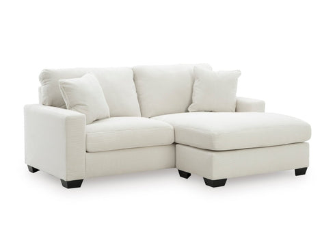 Greenbriar Ivory Sofa Chaise - WCC Furniture & Mattress Center Lafayette & Lake Charles