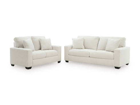 Greenbriar Ivory Sofa & Loveseat - WCC Furniture & Mattress Center Lafayette & Lake Charles
