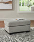 Greenbriar Smoke Ottoman - WCC Furniture & Mattress Center Lafayette & Lake Charles