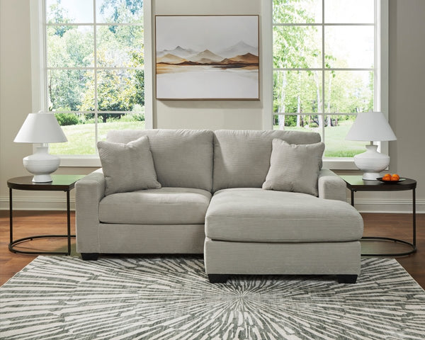Greenbriar Smoke Sofa Chaise - WCC Furniture & Mattress Center Lafayette & Lake Charles