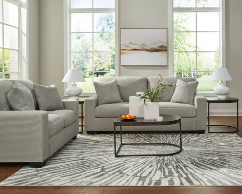 Greenbriar Smoke Sofa & Loveseat - WCC Furniture & Mattress Center Lafayette & Lake Charles
