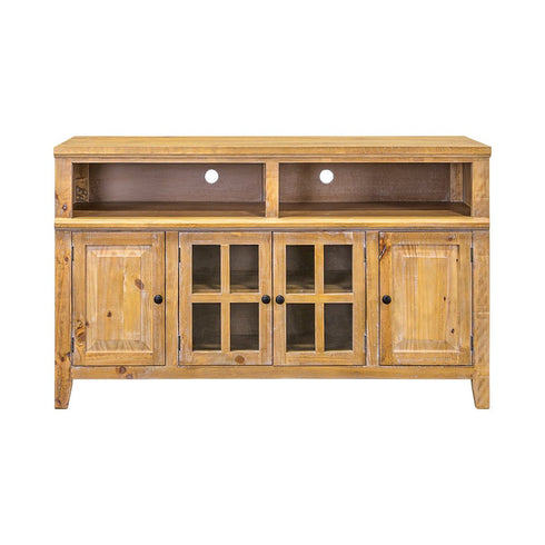 Hacienda Light Barnwood 60" TV Stand Console - WCC Furniture & Mattress Center Lafayette & Lake Charles