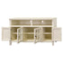 Hacienda Swiss Coffee 60" TV Stand Console - WCC Furniture & Mattress Center Lafayette & Lake Charles