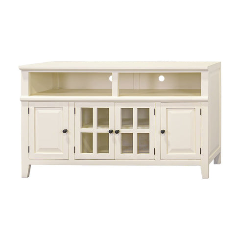 Hacienda Swiss Coffee 60" TV Stand Console - WCC Furniture & Mattress Center Lafayette & Lake Charles