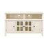 Hacienda Swiss Coffee 60" TV Stand Console - WCC Furniture & Mattress Center Lafayette & Lake Charles