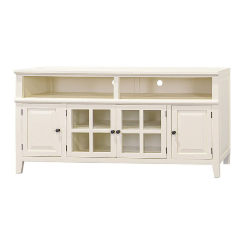 Hacienda Swiss Coffee 72" TV Stand Console - WCC Furniture & Mattress Center Lafayette & Lake Charles