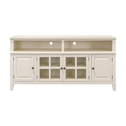 Hacienda Swiss Coffee 72" TV Stand Console - WCC Furniture & Mattress Center Lafayette & Lake Charles