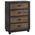 Harlington Walnut Chest - WCC Furniture & Mattress Center Lafayette & Lake Charles