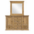Harrison Light Barnwood Dresser & Mirror - WCC Furniture & Mattress Center Lafayette & Lake Charles