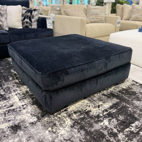 Harry Black Ottoman - WCC Furniture & Mattress Center Lafayette & Lake Charles