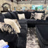 Harry Black RAF Sofa Sectional - WCC Furniture & Mattress Center Lafayette & Lake Charles