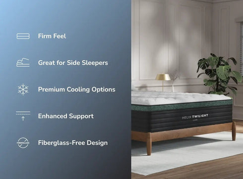 Helix Luxe Twilight Firm - WCC Furniture & Mattress Center Lafayette & Lake Charles