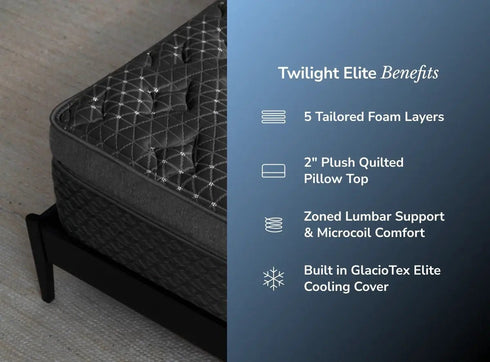 Helix Twilight Elite Firm - WCC Furniture & Mattress Center Lafayette & Lake Charles