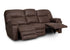 Holden Osbourne Walnut Reclining Sofa - WCC Furniture & Mattress Center Lafayette & Lake Charles