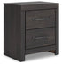 Hollivern Dark Grey Nightstand - WCC Furniture & Mattress Center Lafayette & Lake Charles