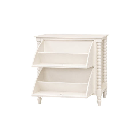 Howard Shoe Swiss Coffee Accent Chest - WCC Furniture & Mattress Center Lafayette & Lake Charles