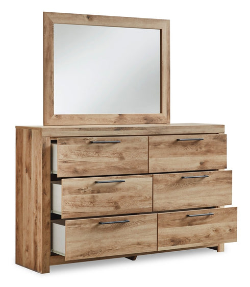 Hyanna Tan Brown Dresser & Mirror - WCC Furniture & Mattress Center Lafayette & Lake Charles
