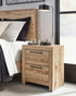Hyanna Tan Brown Nightstand - WCC Furniture & Mattress Center Lafayette & Lake Charles