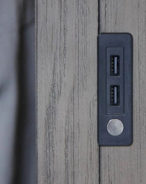 Kings Court Panel Bed