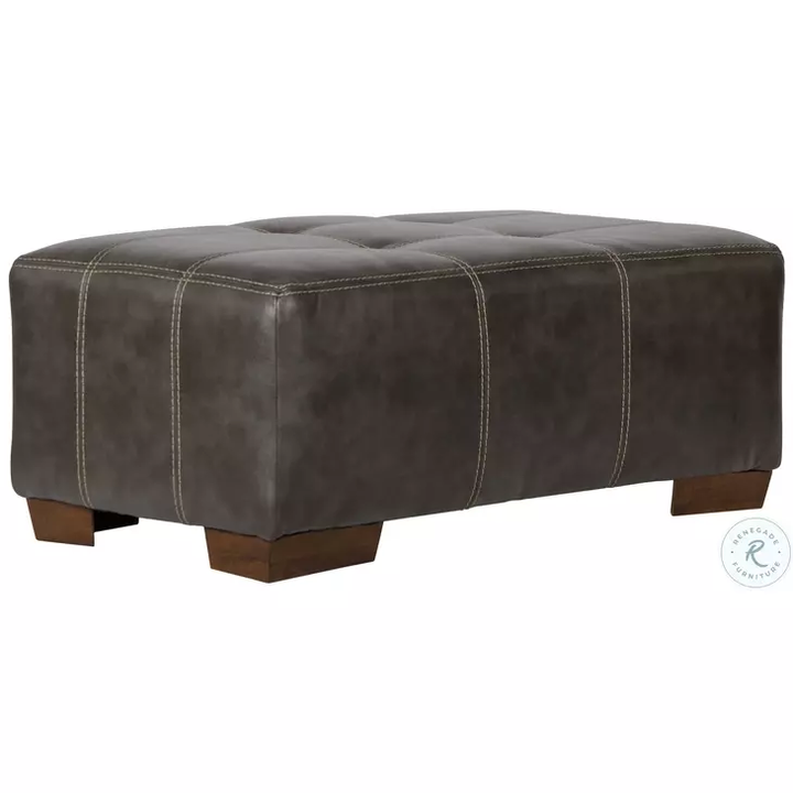 Hudson Steel Ottoman