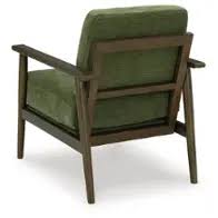 Bixler Showood Olive Accent Chair